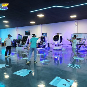 9D VR súng bắn máy Arcade thực tế ảo Đấu Trường nhiều người chơi chiến đấu giả lập trò chơi Zombie tương tác khu vực đi bộ miễn phí - Product Image 1
