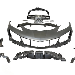 Kit de carrosserie pour Chevrolet Corvette, modification du pare-chocs avant de <span class=keywords><strong>style</strong></span> YT <span class=keywords><strong>Auto</strong></span> C8 Z06 - Product Image 1