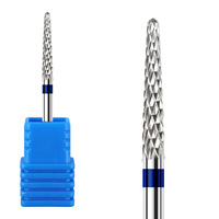 Huarong – Tête de polissage multifonction en acier inoxydable pour ongles, fraise pour éliminer les peaux mortes, outil de ponçage, prétraitement Rocket