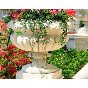 Cetakan semen beton produsen produk stok tersedia penjualan laris cetakan Pot bunga bulat ornamen taman - Product Image 5
