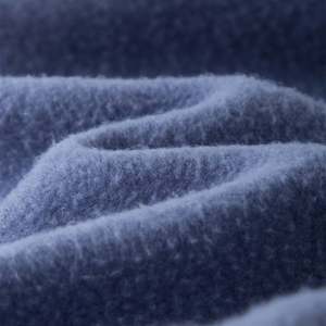 Streetwear personnalisé vêtements bouffante impression épaisse polaire Sport pull surdimensionné Vintage bleu hommes sweats à capuche hommes coton Streetwear - Product Image 4