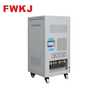 Estabilizadores de Voltaje Automáticos Trifásicos de Alta Precisión FWKJ de 15KVA y 220V, CA 50Hz/60Hz, para Regulador de Voltaje SVC/TNS