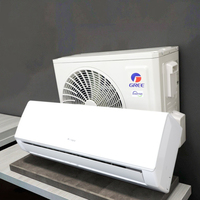 Climatisation murale intelligente à inversion T3 en gros, 12000, 18000, 24000 BTU, pour usage hôtelier