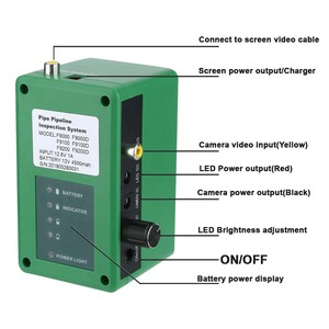 Best Seller 7-Inch 50M WiFi kablosuz endüstriyel boru kanalizasyon muayene <span class=keywords><strong>Video</strong></span> kamera sistemi 17mm geniş açı CMOS H.264 1 yıl - Product Image 5