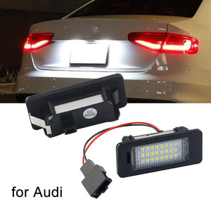 Canbus Lumière de plaque d'immatriculation LED sans erreur blanc 12v pour Audi A1 A3 A4 S4 B8 A5 S5 8T A6 C7 4G Q3 8U Q5 <span class=keywords><strong>8R</strong></span> TT 8J <span class=keywords><strong>VW</strong></span> PASSAT - Product Image 4