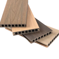 Planches de terrasse en WPC moderne co-extrudées de deuxième génération, 140*25 mm, 140x22,5 mm, pour terrasse extérieure, jardin, parc, composite bois-plastique