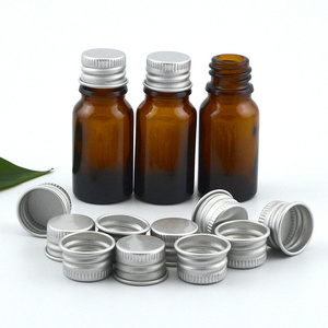 Botellas de Vidrio Ámbar de Alta Calidad para Medicamentos, Botellas Vacías de Boca Ancha para Envasado de Medicamentos - Product Image 6