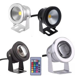 Projecteur LED COB IP68 pour <span class=keywords><strong>piscine</strong></span>, jardin, fontaine, éclairage paysager, DC 12V RGB multicolore avec télécommande - Product Image 2