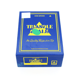 Craies de billard de qualité supérieure 144 pièces par boîte <span class=keywords><strong>craie</strong></span> triangulaire de queue de billard et de billard en vente - Product Image 5