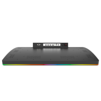 Écran tactile incurvé en forme de J de 49 pouces, écran de jeu, ODM OEM, éclairage LED, écran LCD mural intérieur pour Sl-ot, haute luminosité
