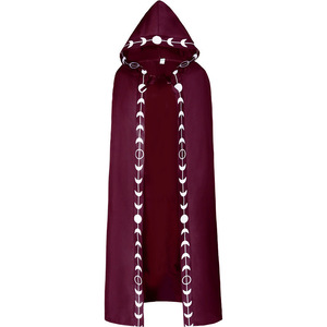 Cape à capuche en gros, cape médiévale Renaissance, grande cape, châle, costumes de cosplay d'Halloween, costumes de film et de télévision - Product Image 5