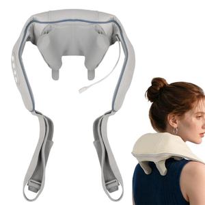 2026 Pain Relief 4D Deep Tissue Kneading <b>Heat</b> Function Deep Cordless Massager <b>Heat</b> Neck Massager - Product Image 4