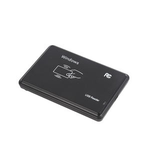 Lector de tarjetas inteligentes <span class=keywords><strong>RFID</strong></span> de <span class=keywords><strong>125kHz</strong></span> Interfaz de comunicación USB Instalación externa Material ABS Lector NFC - Product Image 4