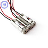 5 V 650nm Laser Dioda Modul 5 MW Merah Line Keselarasan Fokus Yang Dapat Disesuaikan