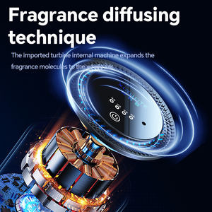 New Arrival 3 Modes Black Car Freshener Diffuser Aluminium Alloy Smart New Aroma Diffuser For Car - Product Image 5