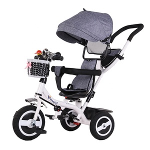 <span class=keywords><strong>Triciclo</strong></span> Plegable 4 en 1 de Alta Calidad para Niños, Asiento Giratorio de <span class=keywords><strong>360</strong></span> <span class=keywords><strong>Grados</strong></span>, Inventario al por Mayor, <span class=keywords><strong>Triciclo</strong></span> para Bebés - Product Image 3