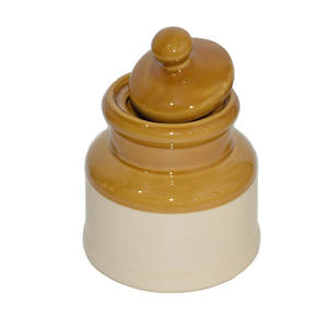 Pot de marmite en céramique à revêtement alimentaire de haute qualité, pot à cornichons de fermentation personnalisé, ensemble d'équipement, pots de rangement - Product Image 4