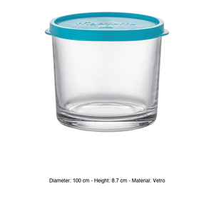 Frigoverre Contenant hermétique rond en verre Ø 10 cm H 8,7 cm, avec couvercle hermétique - Product Image 3