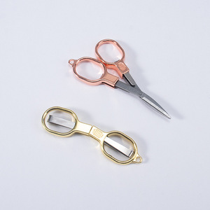 Folding Fishing Line Cutters Figure Eight <b>Knife</b> Portable Outdoor Camping Tackle Freshwater Fishing Tools Gold Silver Rose Gold - Product Image 1