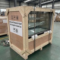 Refrigerador Comercial para Exhibición de Pasteles, Vitrina de Vidrio para Panadería, en Oferta