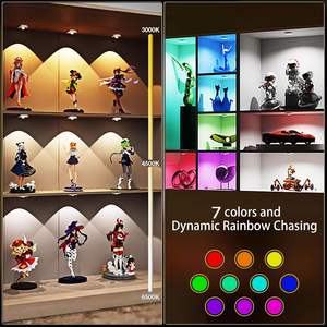 ชุดไฟตู้ LED RGB รุ่น NOVISON in the Trend พร้อมไฟ Puck ปรับอุณหภูมิสีได้ 7 สี รับประกัน 1 ปี รุ่น TY-260603-119 สำหรับห้องครัว - Product Image 3