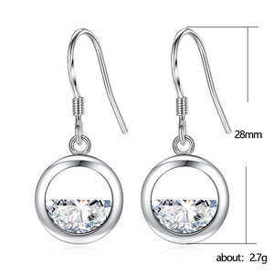 Orecchini Pendenti a Goccia a Forma di Mezzaluna per Donne, Eleganti Gioielli Pendenti a Mezzaluna - Product Image 3