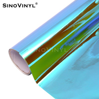 Vinilo Adhesivo Holográfico SINOVINYL, Láser Neo Cromado Arcoíris, para Plotter, Manualidades, Gráficos, Venta al Por Mayor