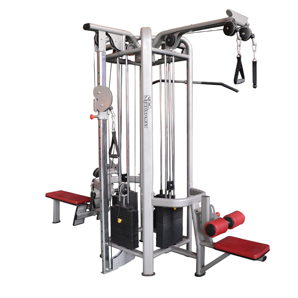 Fitness gym+equipment multi-jungle mutli function station 4 station fitness machine fitness