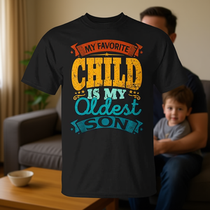 Mi hijo favorito es mi hijo mayor, camiseta vintage - Product Image 3