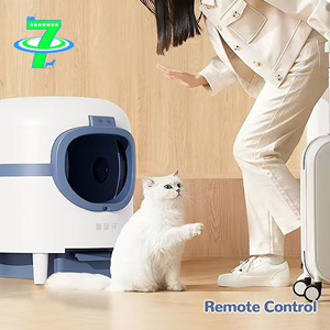 DSDT Smart Litter Box <strong>Cat</strong> 003 Fully Automatic <strong>Cat</strong> Toilet Easy Clean Large Space Chamber (15L Inner Space) Odor Removal Function - Product Image 4