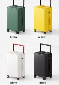 Maleta de Viaje Rígida y Duradera de Gran Capacidad con Diseño Simple, Ruedas Suaves, <span class=keywords><strong>Equipaje</strong></span> de Mano <span class=keywords><strong>para</strong></span> Avión con Cargador USB - Product Image 3
