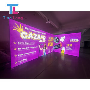 Logotipo de marco de aluminio Feria comercial de marca SEG Caja de luz Soporte de cabina retroiluminado Exhibición de exhibición Vogue Publicidad Cabinas de feria comercial - Product Image 2