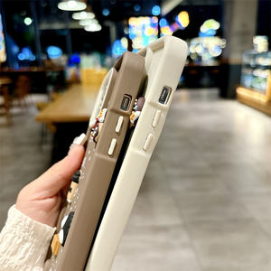 Funda de Silicona 3D con Diseño de Bola de Café para iPhone 13 14 15 16 Pro Max, Estilo Coreano, Divertida y Adorable - Product Image 2