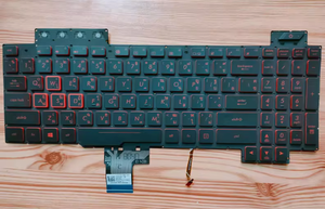 คีย์บอร์ด teclado สำหรับ ASUS TUF FX504เกม FX504GD FX504GE <span class=keywords><strong>FX504GM</strong></span> เราแป้นพิมพ์โน้ตบุ๊คสเปนละตินภาษาอังกฤษ backlit - Product Image 5