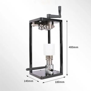 Nieuwe ontwerp huis- en commerciële semi-automatische blikkenafsluitmachine voor huisdierenvoer 200ml 250ml 330ml 500ml 650ml handmatige blikkenafsluitmachine - Product Image 5