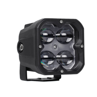 Feux de pare-chocs LED 20W 3012 pour voiture, feux antibrouillard LED cube 3'' pour tout-terrain, éclairage auxiliaire haute puissance étanche