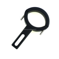 YL216 Moto Projecteur Support Pince Pare-chocs Absorbant Les Chocs LED Lumière Tube Clip Extension Support