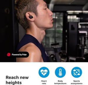 <span class=keywords><strong>Momentum</strong></span> Sport - Écouteurs avec sonorisation sportive et ANC adaptatif, ajustement sécurisé, écouteurs sans fil, tracker d'activité pour le corps - Product Image 4