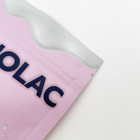 Sac d'emballage en plastique imprimé personnalisé pour céréales de petit-déjeuner granola, flocons d'avoine, muesli, sachet debout pour céréales