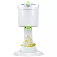 Nouvelle machine à glace molle compacte pour la maison, pour la préparation de glaces aux fruits et au lait, haute productivité