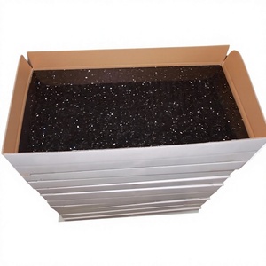 Black Galaxy Granite Polished & Modern Big Slabs Tiles for Countertops Interior Projects Hotel & Villa Applications - Product Image 1
