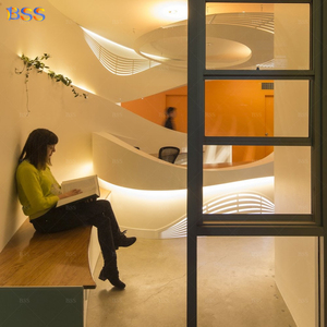 Mostrador de <span class=keywords><strong>recepcionista</strong></span> médico de Corian personalizado, mostrador de información hospitalaria de diseño moderno, mostrador de recepción de clínica Dental único - Product Image 5