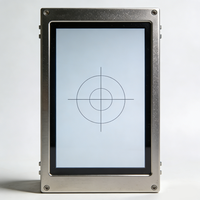 Módulo LCD TFT Industrial Dwin Personalizado de 5.7 Pulgadas, Pantalla Táctil Resistiva de 4 Cables, Resolución 320x240/640x480, Interfaz LVDS, 450 Nits, 24V