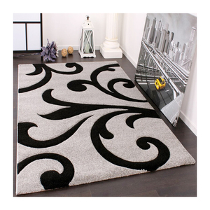 Tappeto di Lusso Moderno Floreale in Lana, Fatto <span class=keywords><strong>a</strong></span> Mano, Antimicrobico, Adatto agli Animali Domestici, Durevole, da Parete <span class=keywords><strong>a</strong></span> Parete, per Casa, Hotel, Soggiorno, Preghiera - Product Image 1