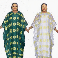 Robes de fête africaines grande taille pour femmes, robe Ankara en dentelle, robe boubou, abaya, kaftan Dubaï, robe maxi, vêtements africains 2024