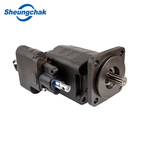 Pompe hydraulique de déchargement C101 C102 G101 G102 avec commande pneumatique et soupape de décharge intégrée pour camion minier