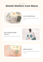 Mini haut-parleur portable sans fil Hibou Mignon avec batterie, sons apaisants, lecteur audio, machine à bruit blanc, pour décoration de chambre de bébé et de crèche, idéal pour cadeau