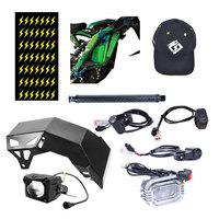 Woodniu Upgrade-Teile 72V Batterie Motorsteuerung Rahmen Schutzblech für Surron Light Bee X Dirtbike Motorrad Zubehör