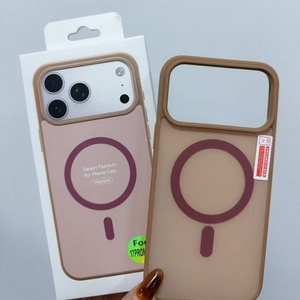 Nueva <span class=keywords><strong>Funda</strong></span> Magnética Mate <span class=keywords><strong>para</strong></span> Teléfono Móvil con Colores en Contraste <span class=keywords><strong>para</strong></span> iPhone 17 Pro Max 16 15 14, Carcasa Trasera <span class=keywords><strong>Protectora</strong></span> Antigolpes de TPU y PC - Product Image 5