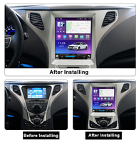 Écran IPS de la série TS android, lecteur dvd de voiture pour Hyundai Azera 2011-2012 BT avec gps bt
